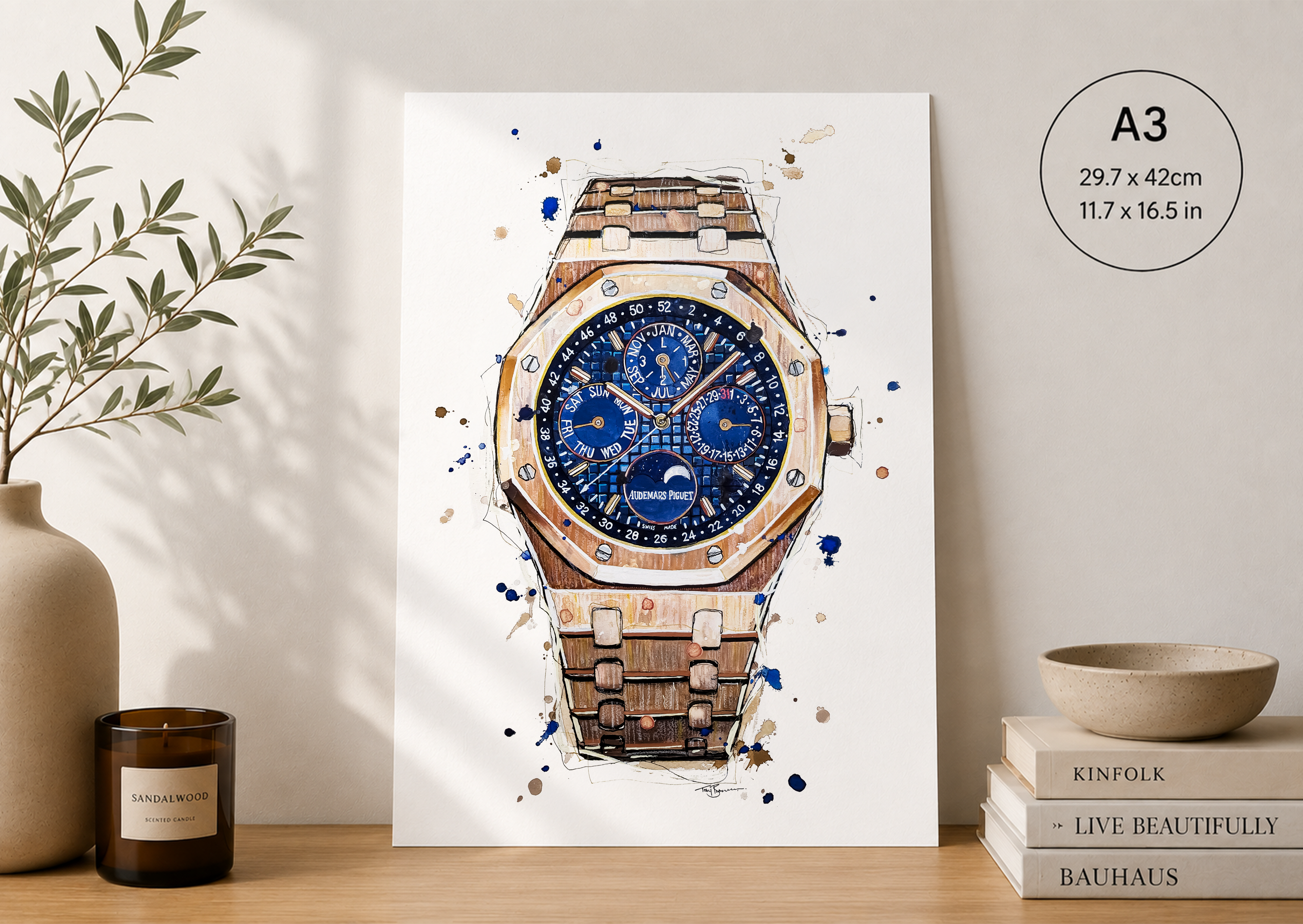 AP Royal Oak Perpetual Calendar Print