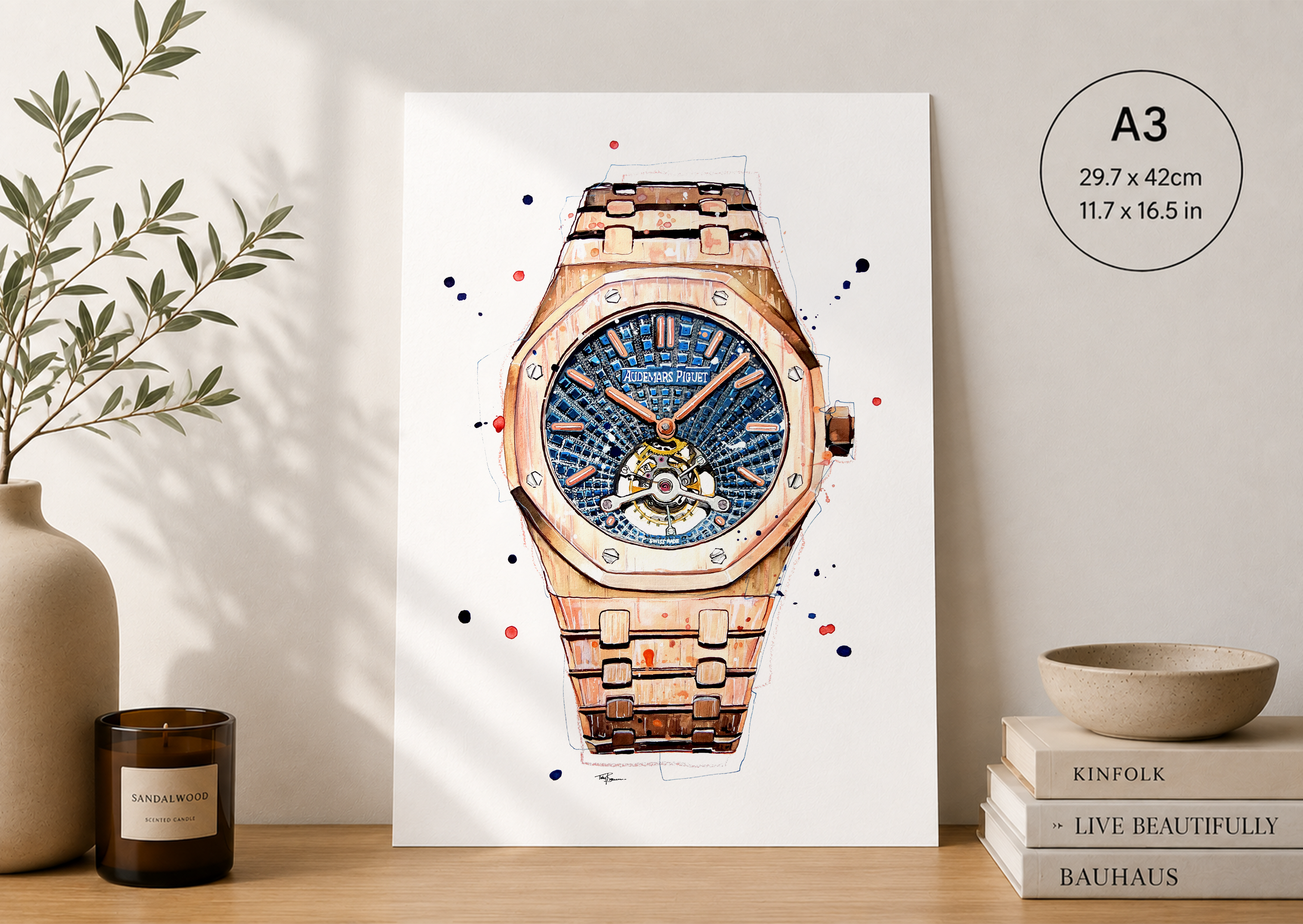 AP Royal Oak Tourbillon Print