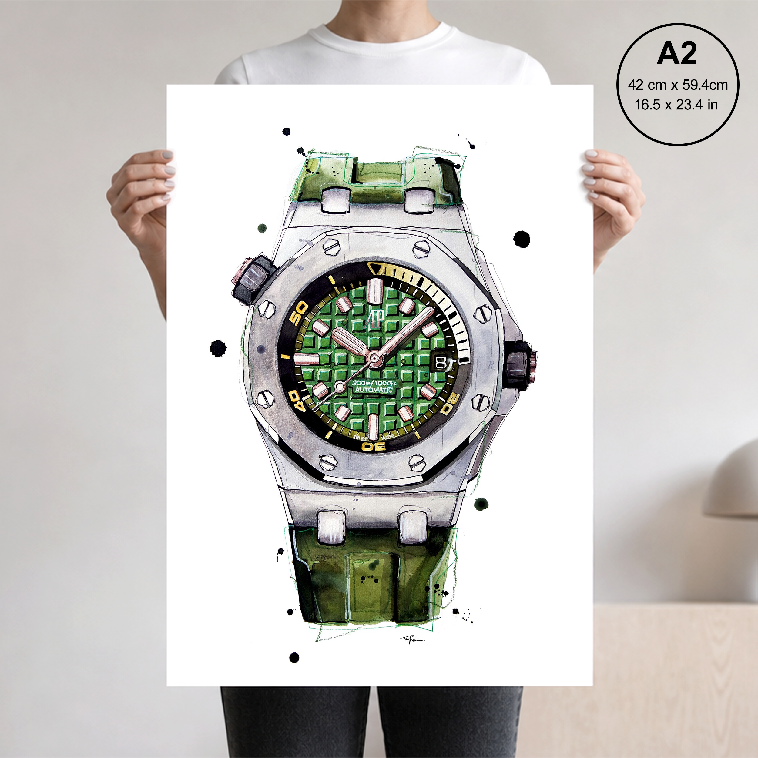 AP Royal Oak Offshore Diver Print