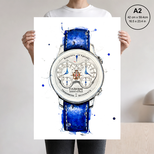 FP Journe Chronometre Resonance Print