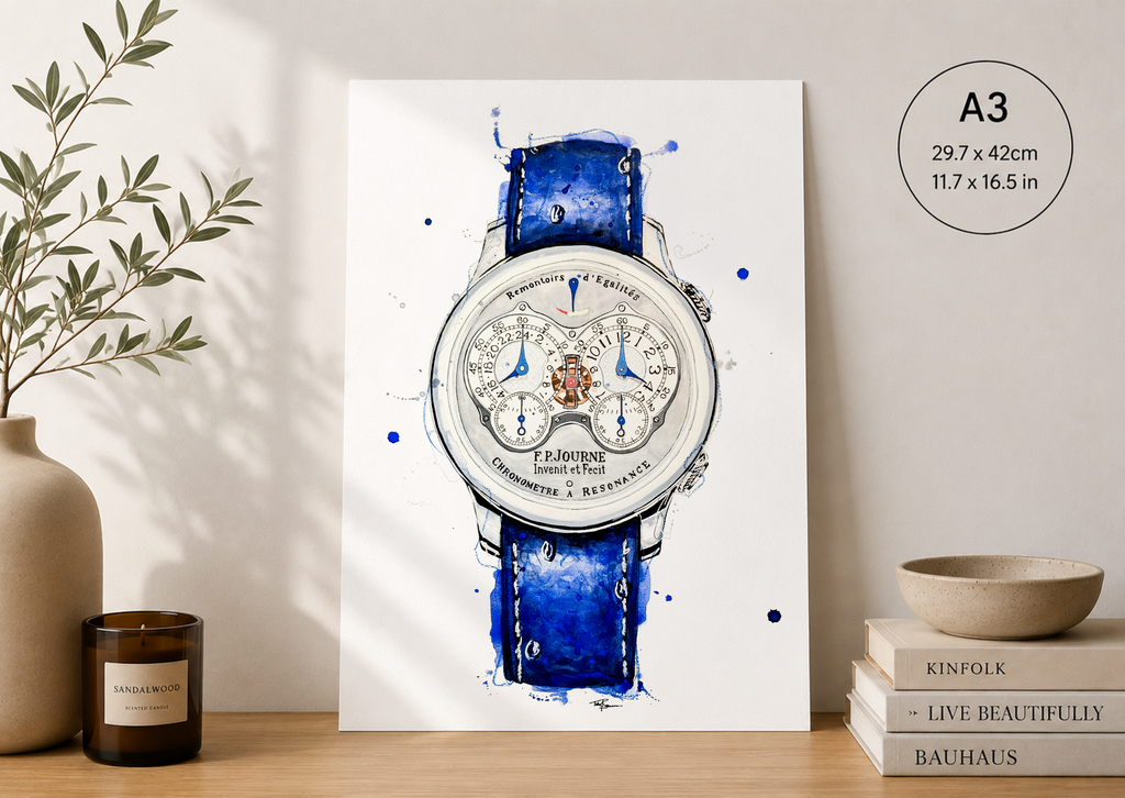 FP Journe Chronometre Resonance Print