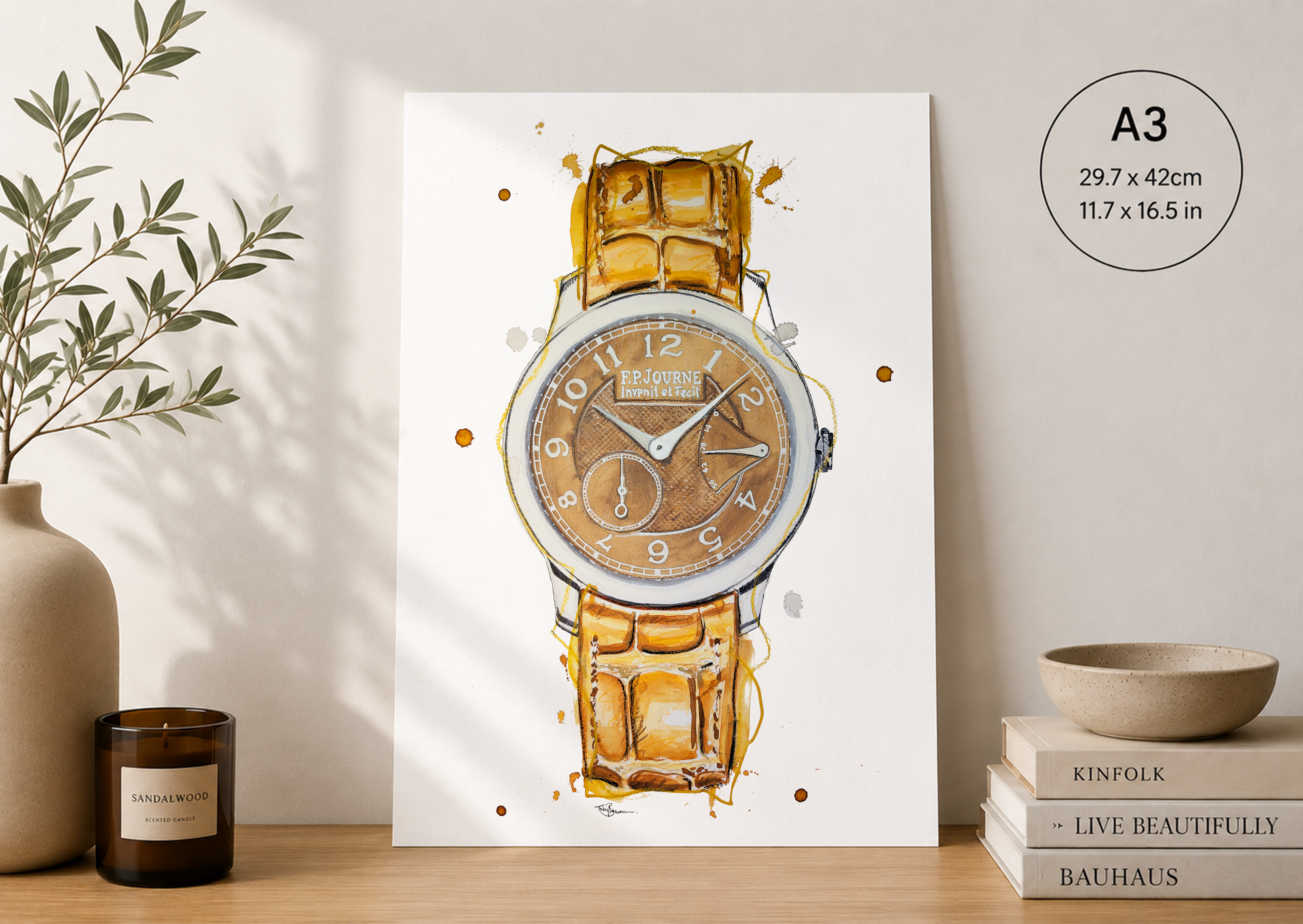 FP Journe Chronometre Souverain Havana Print