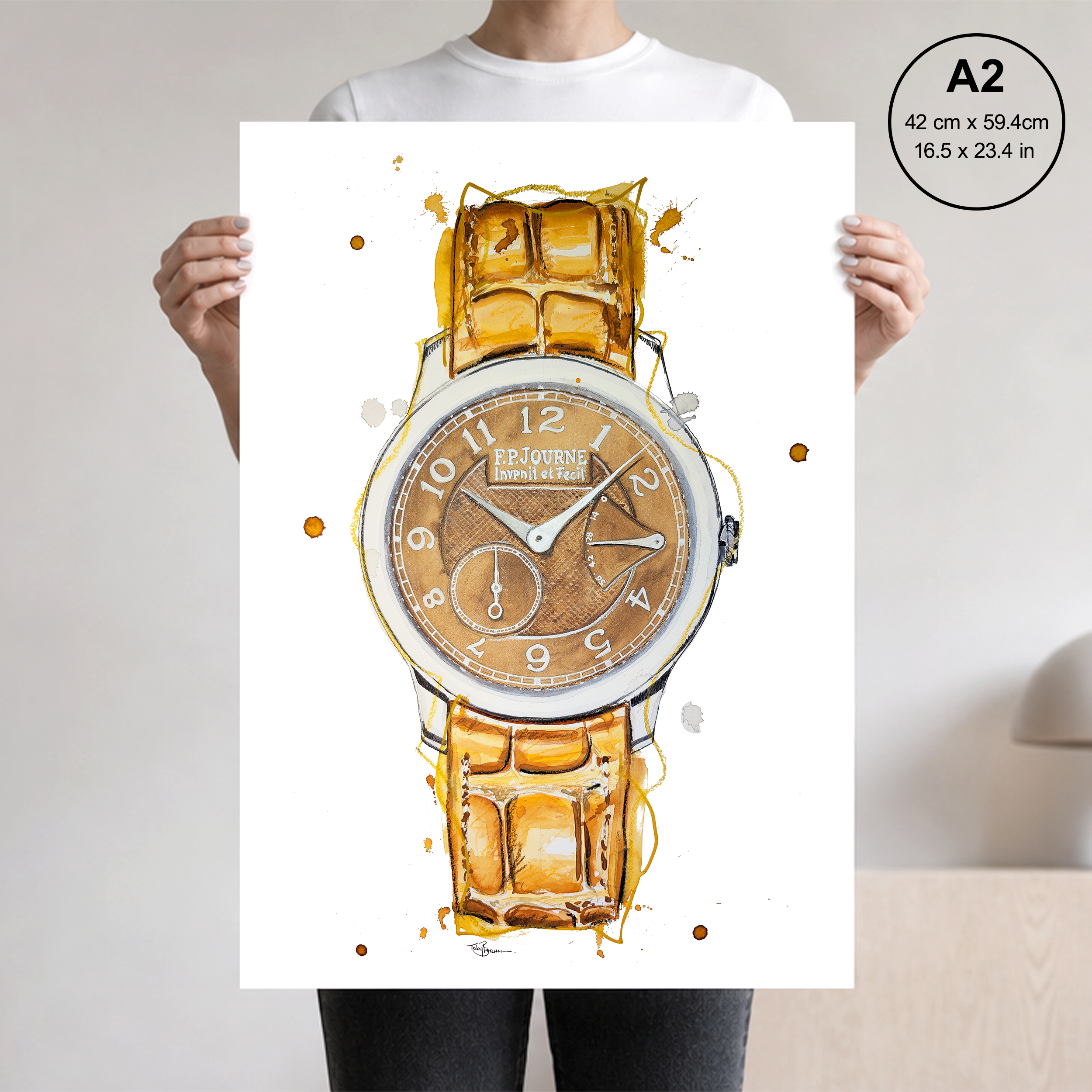 FP Journe Chronometre Souverain Havana Print