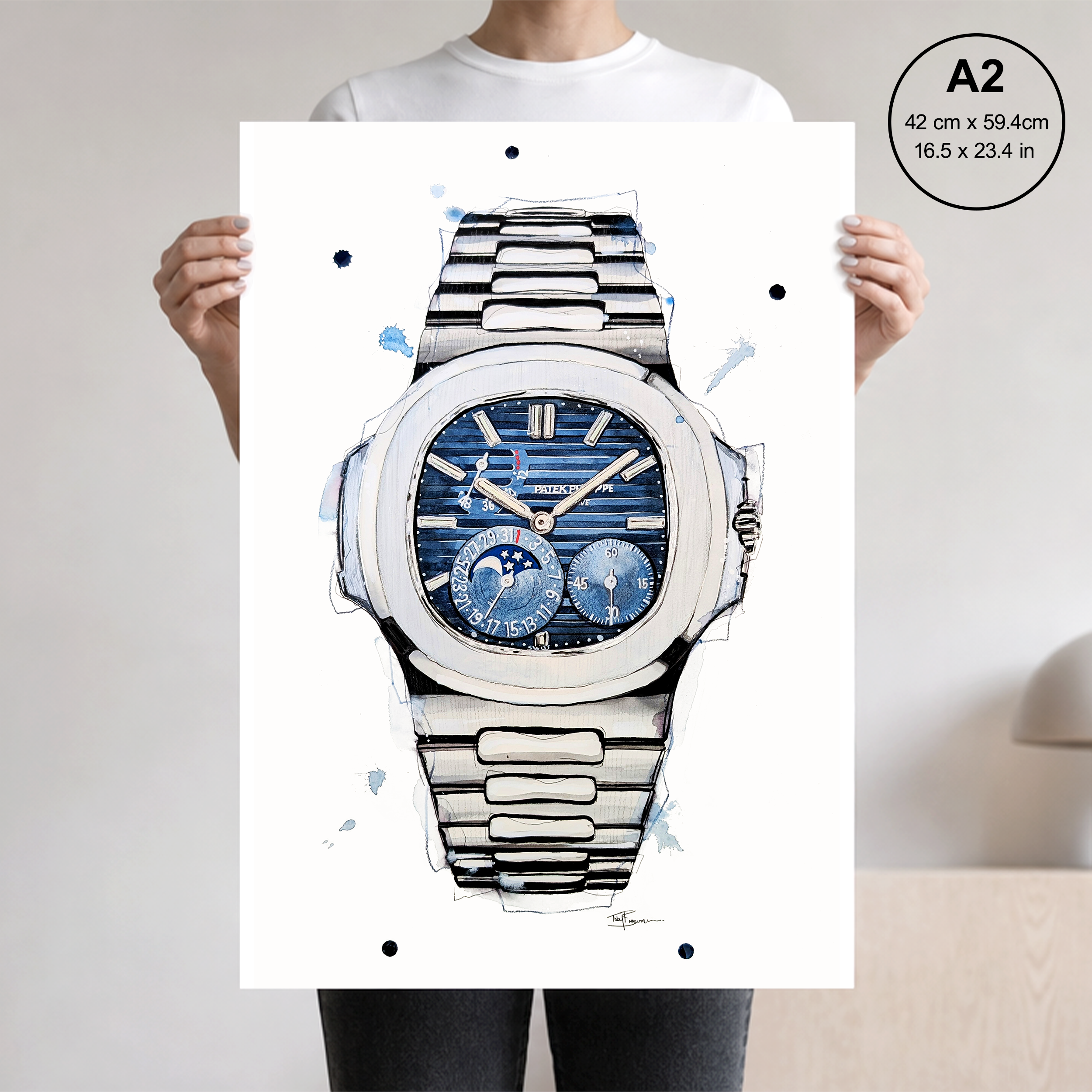 Patek Philippe Nautilus 5712-1A-001 Print