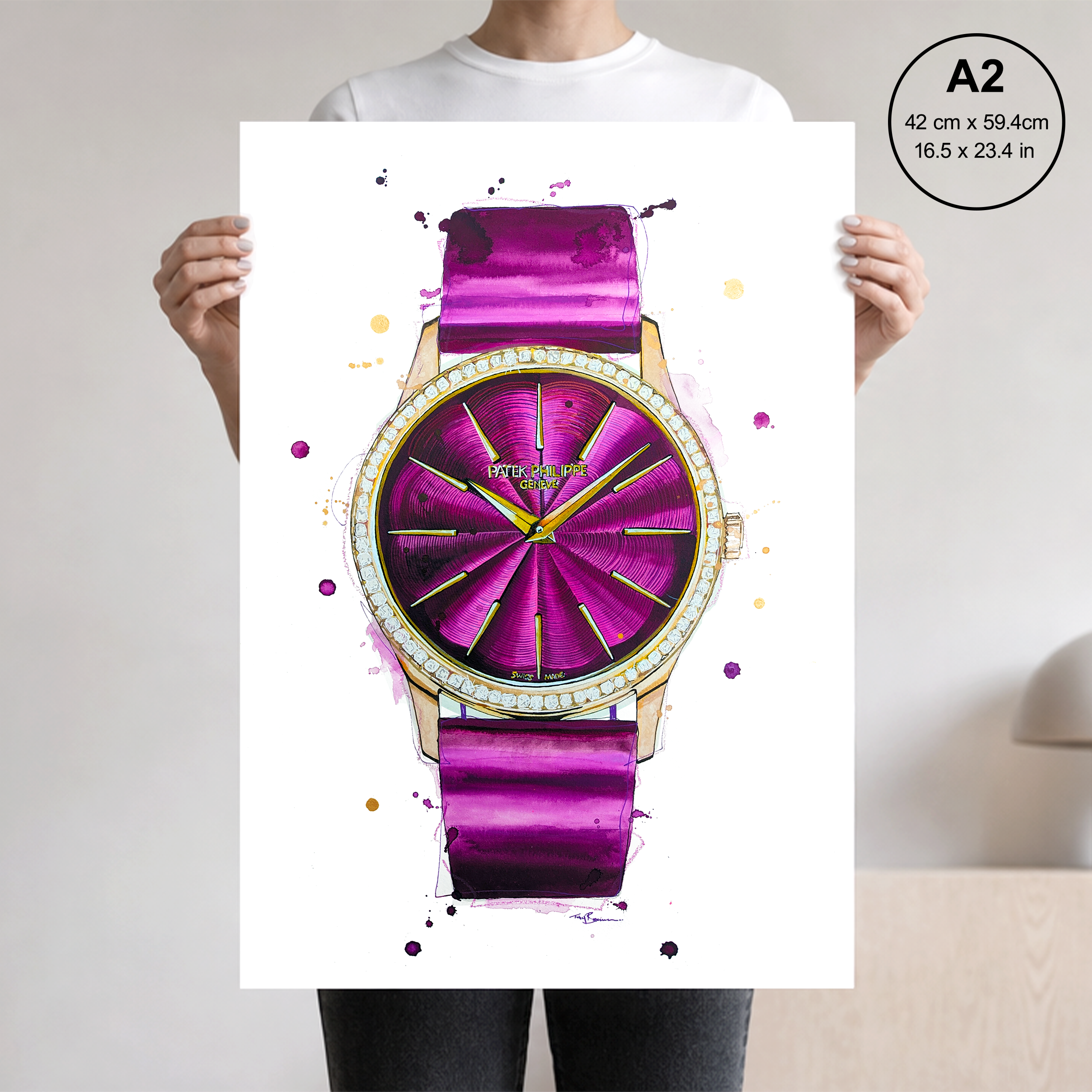 Patek Philippe Caltrava Print