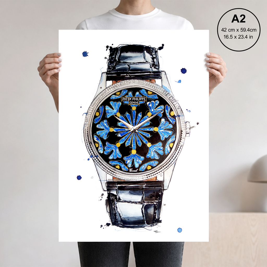 Patek Philippe Caltrava Handcraft 5117G Print