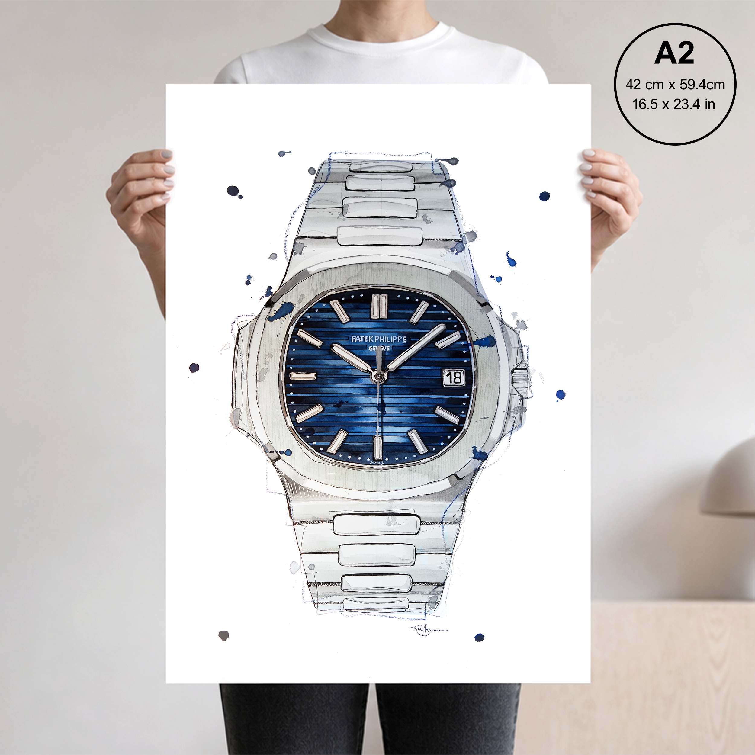 Patek Philippe Nautilus 5711 Print