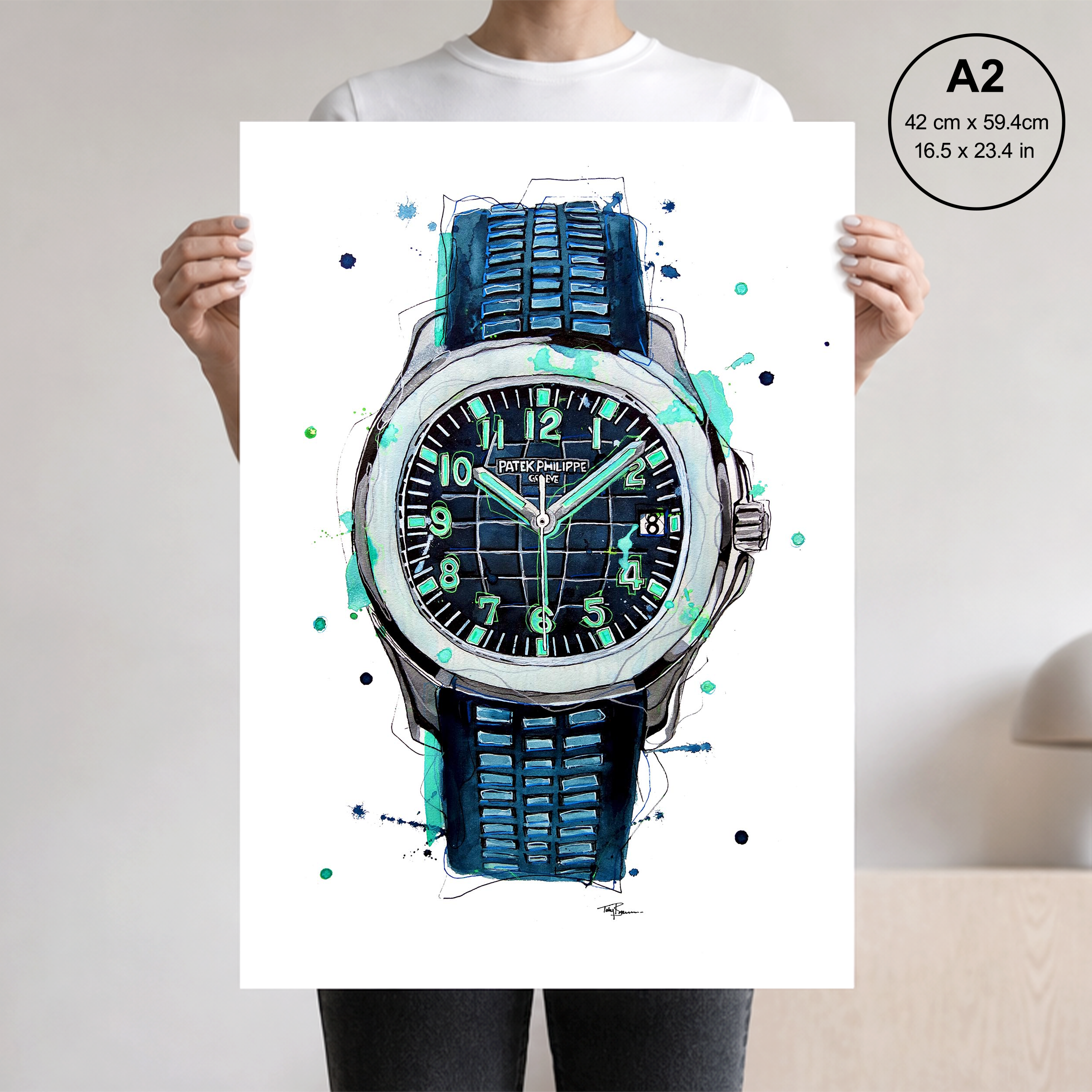 Patek Philippe Aquanaut Print