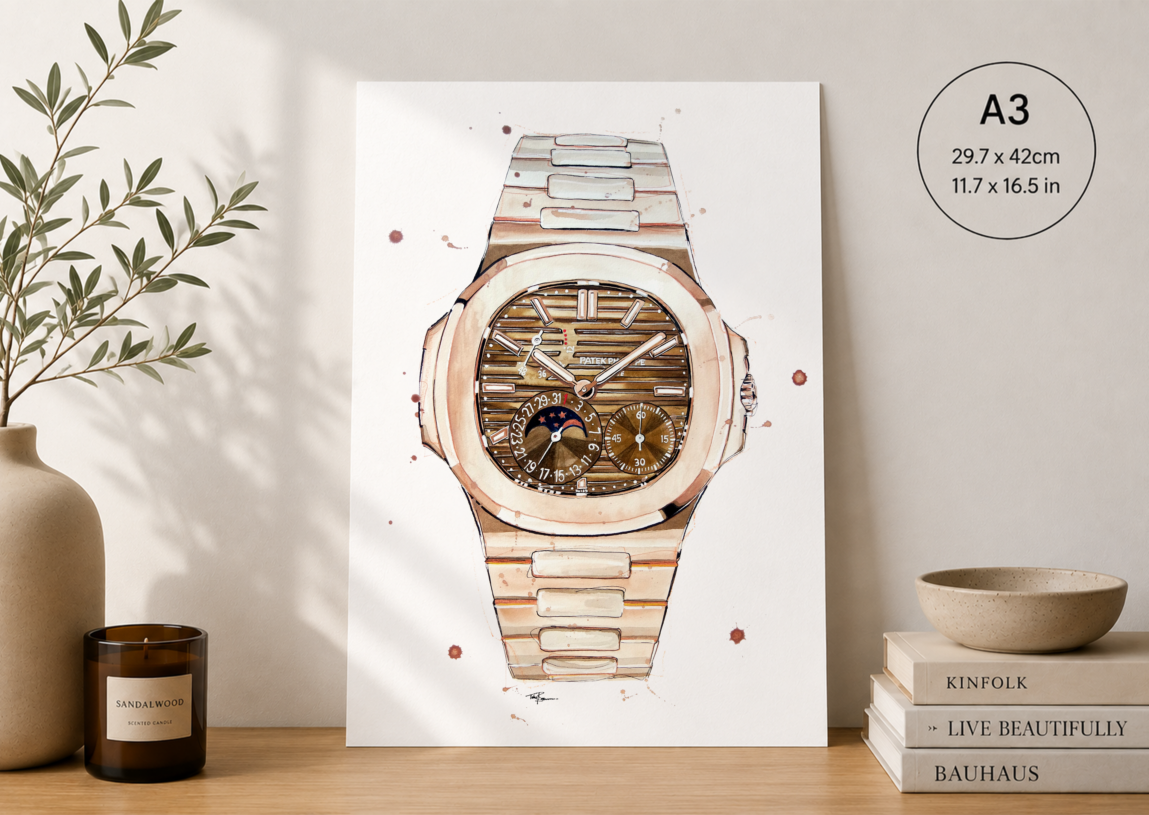 Patek Philippe Rose Gold 5712-1R-001 Print