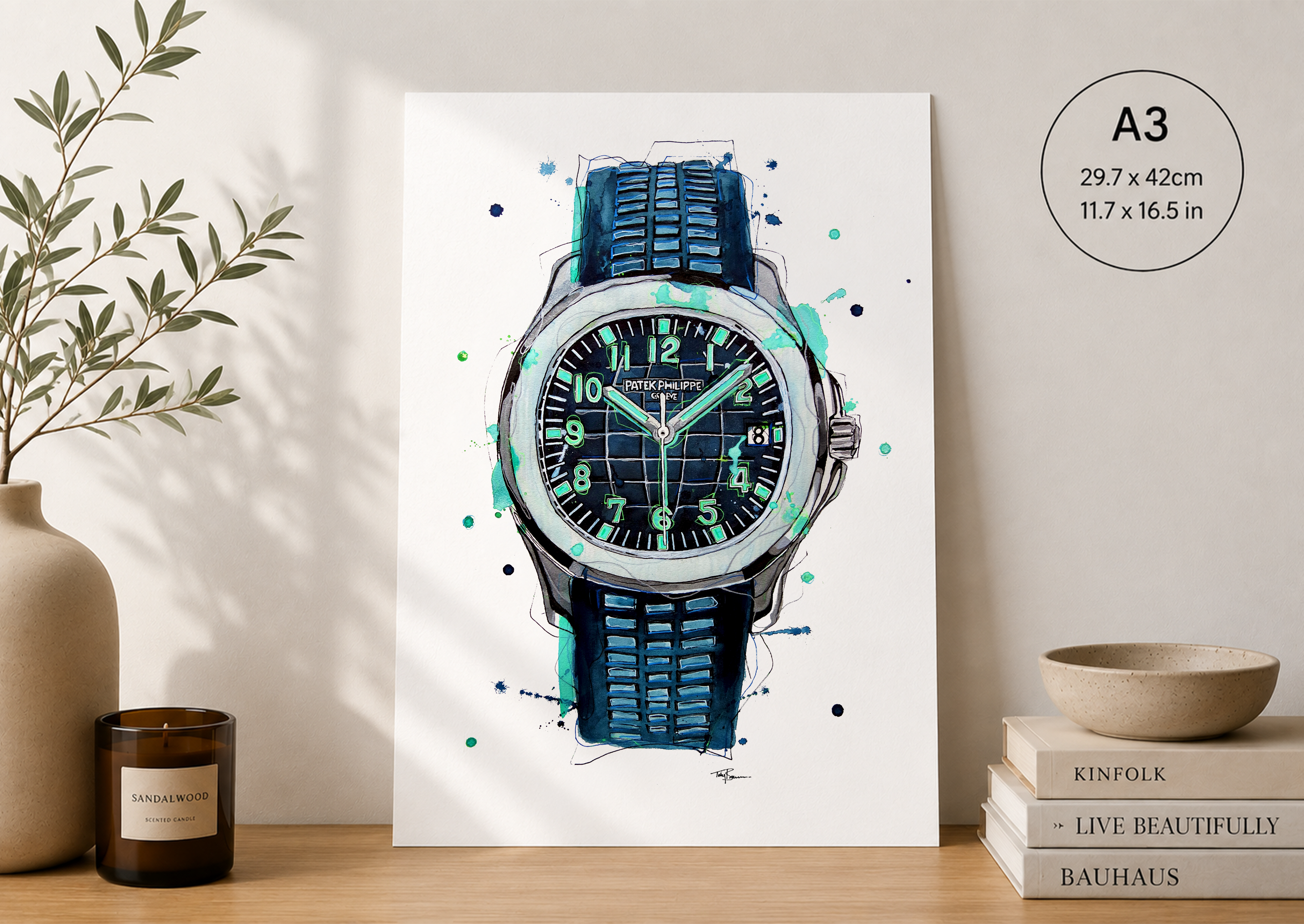 Patek Philippe Aquanaut Print