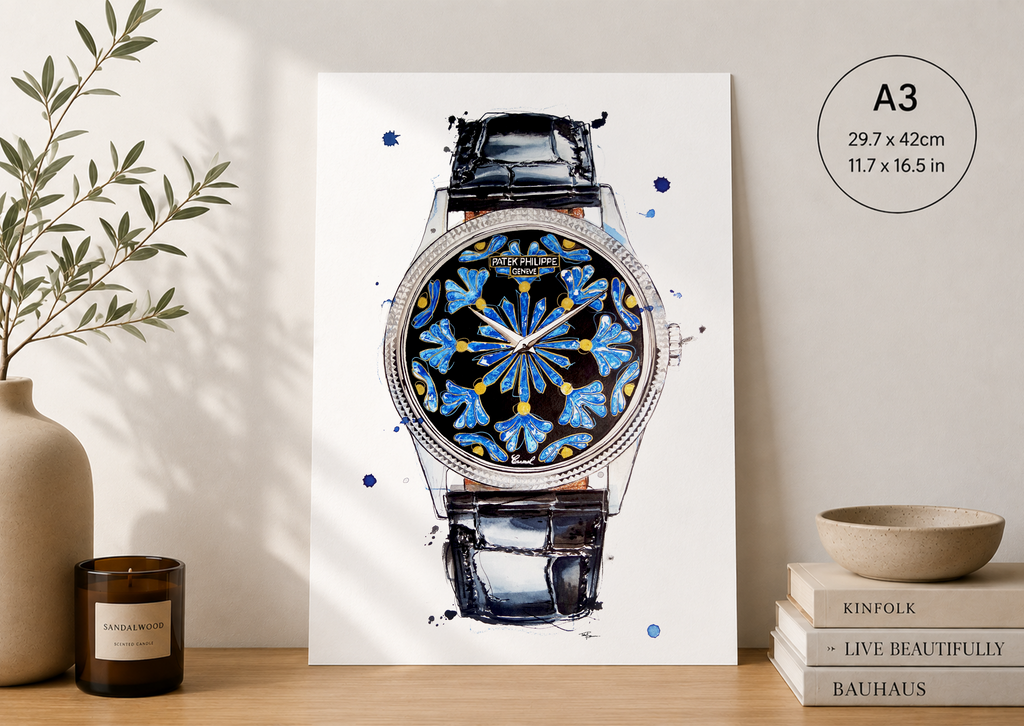 Patek Philippe Caltrava Handcraft 5117G Print