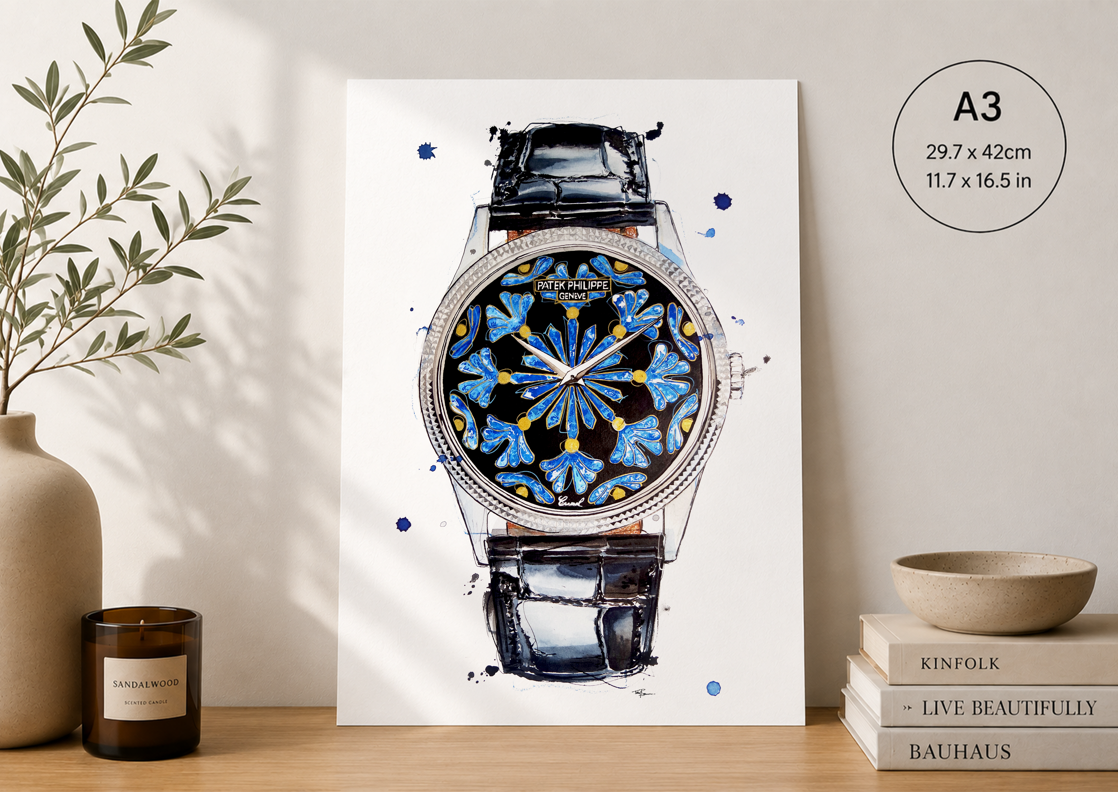 Patek Philippe Caltrava Handcraft 5117G Print
