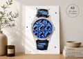 Patek Philippe Caltrava Handcraft Stingray Print