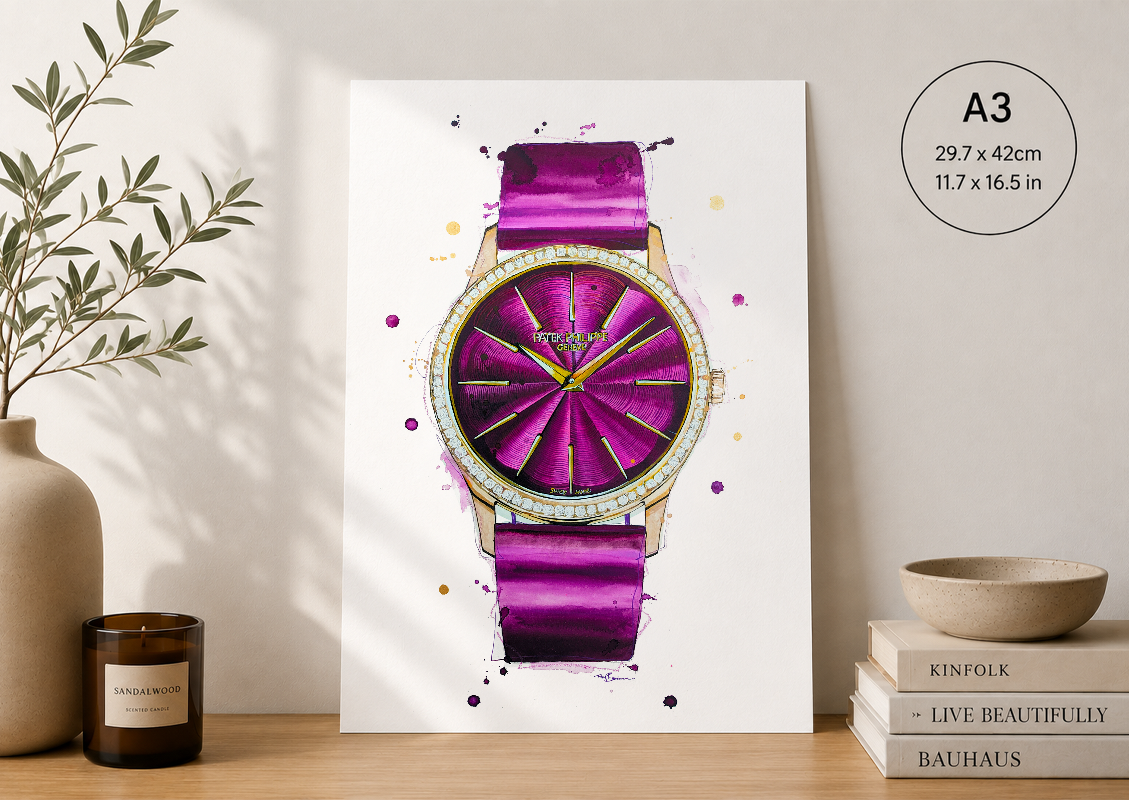 Patek Philippe Caltrava Print