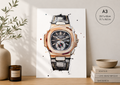 Patek Philippe Nautilus Rose 5980 Print