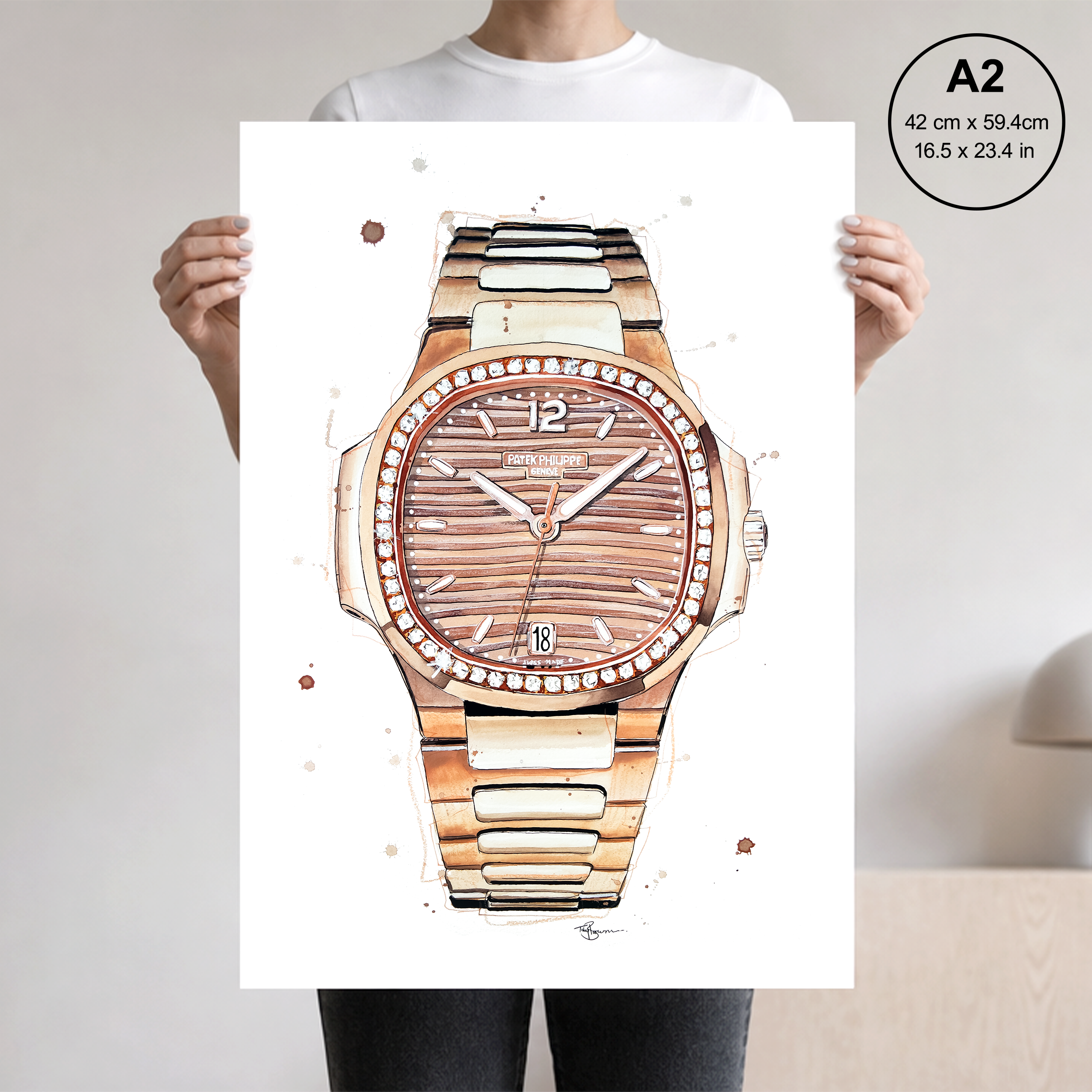 Patek Philippe Nautilus Print