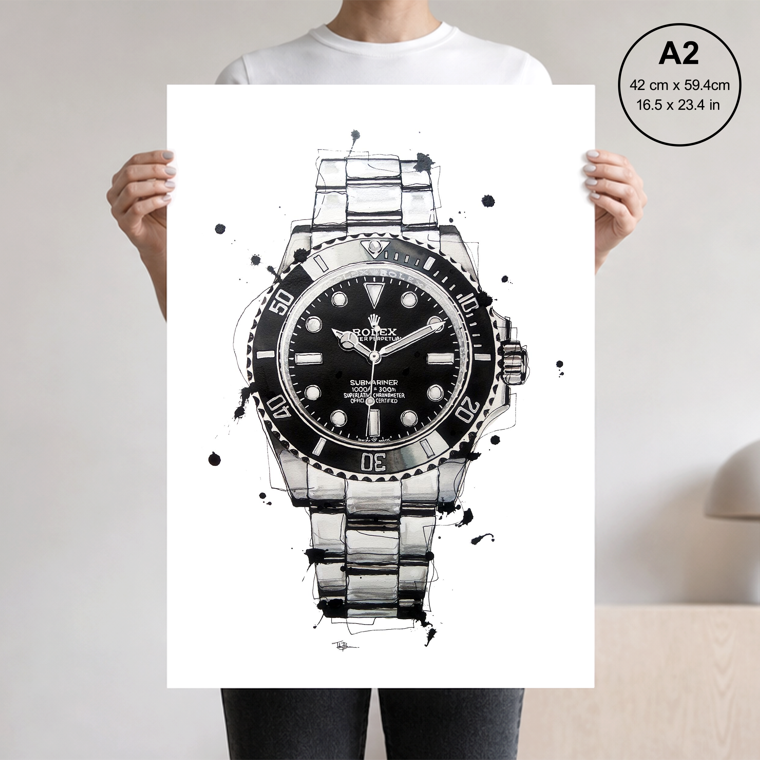 Rolex Submariner Print