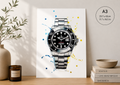 Rolex Sea Dweller Print