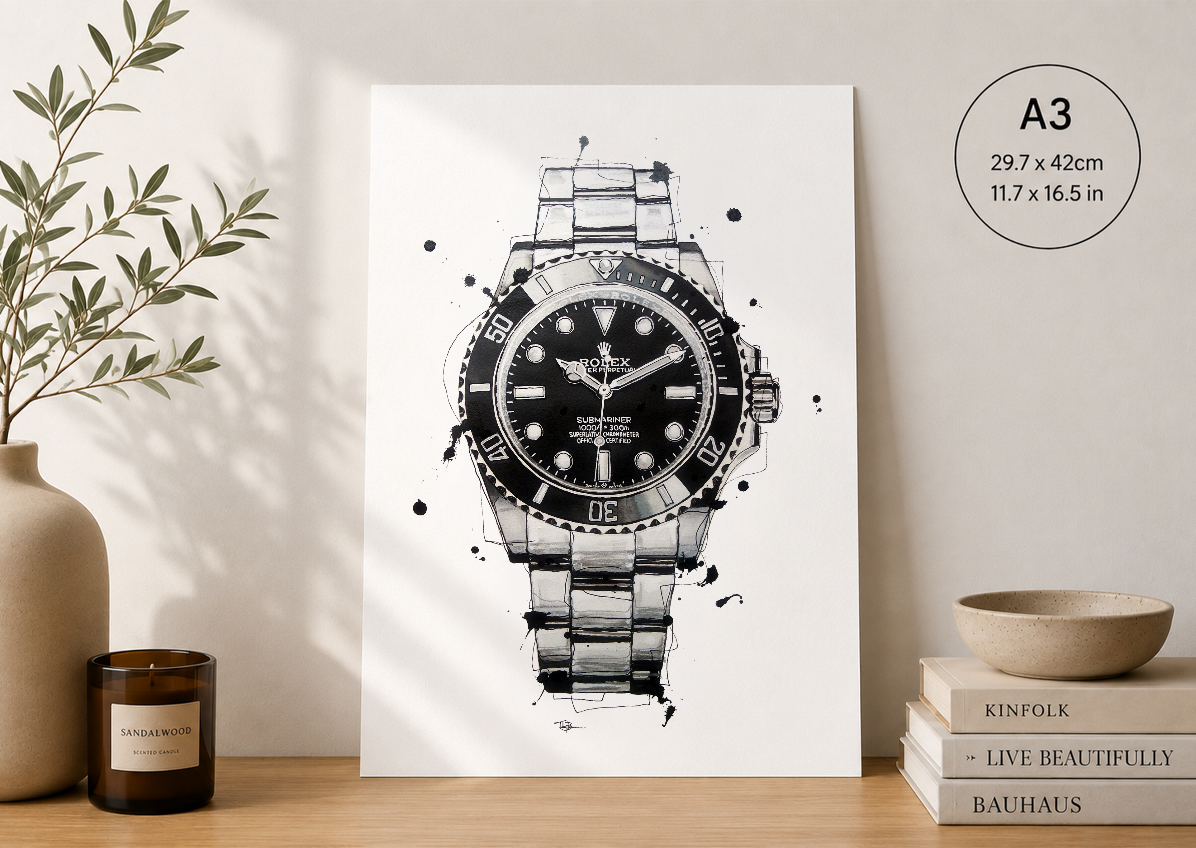 Rolex Submariner Print