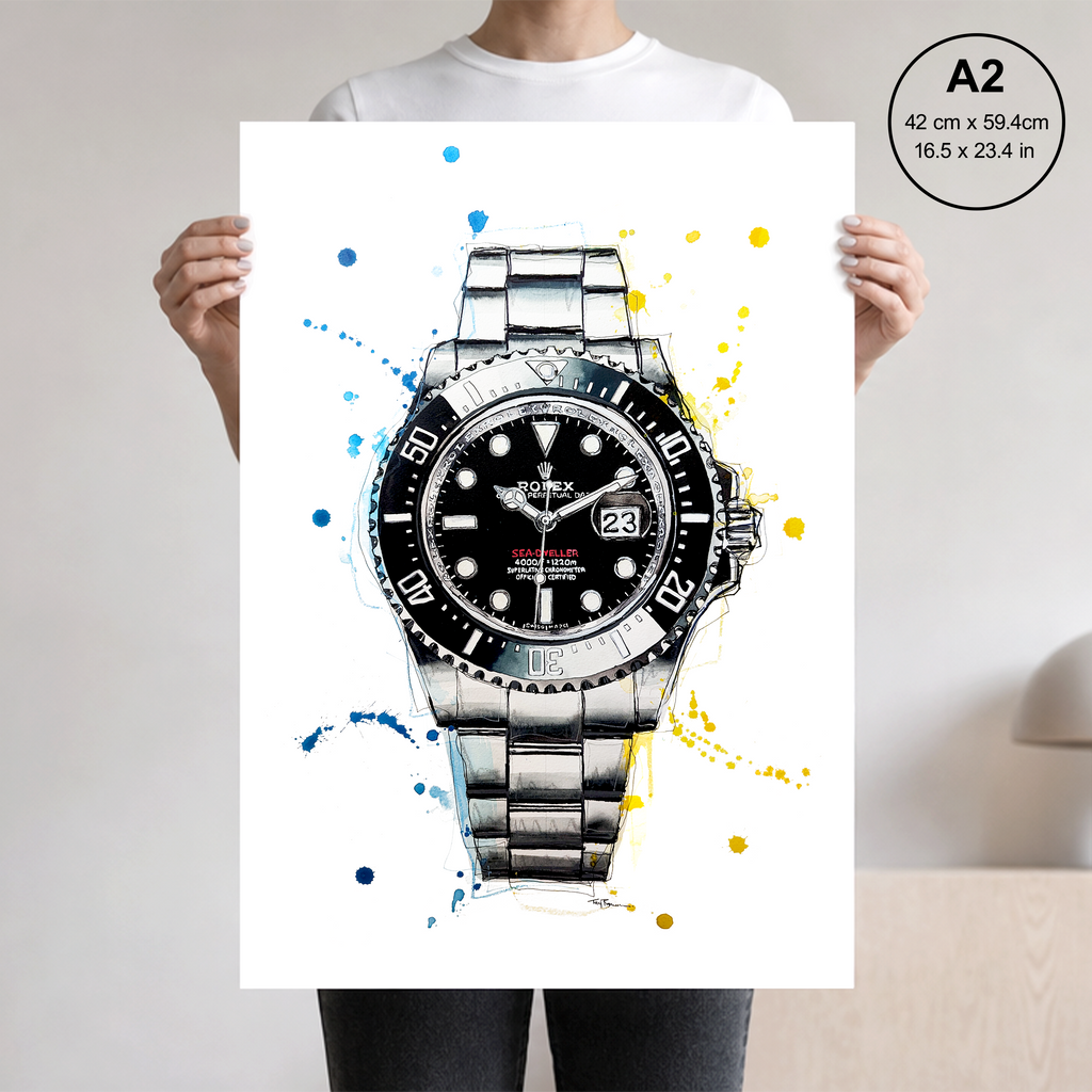 Rolex Sea Dweller Print