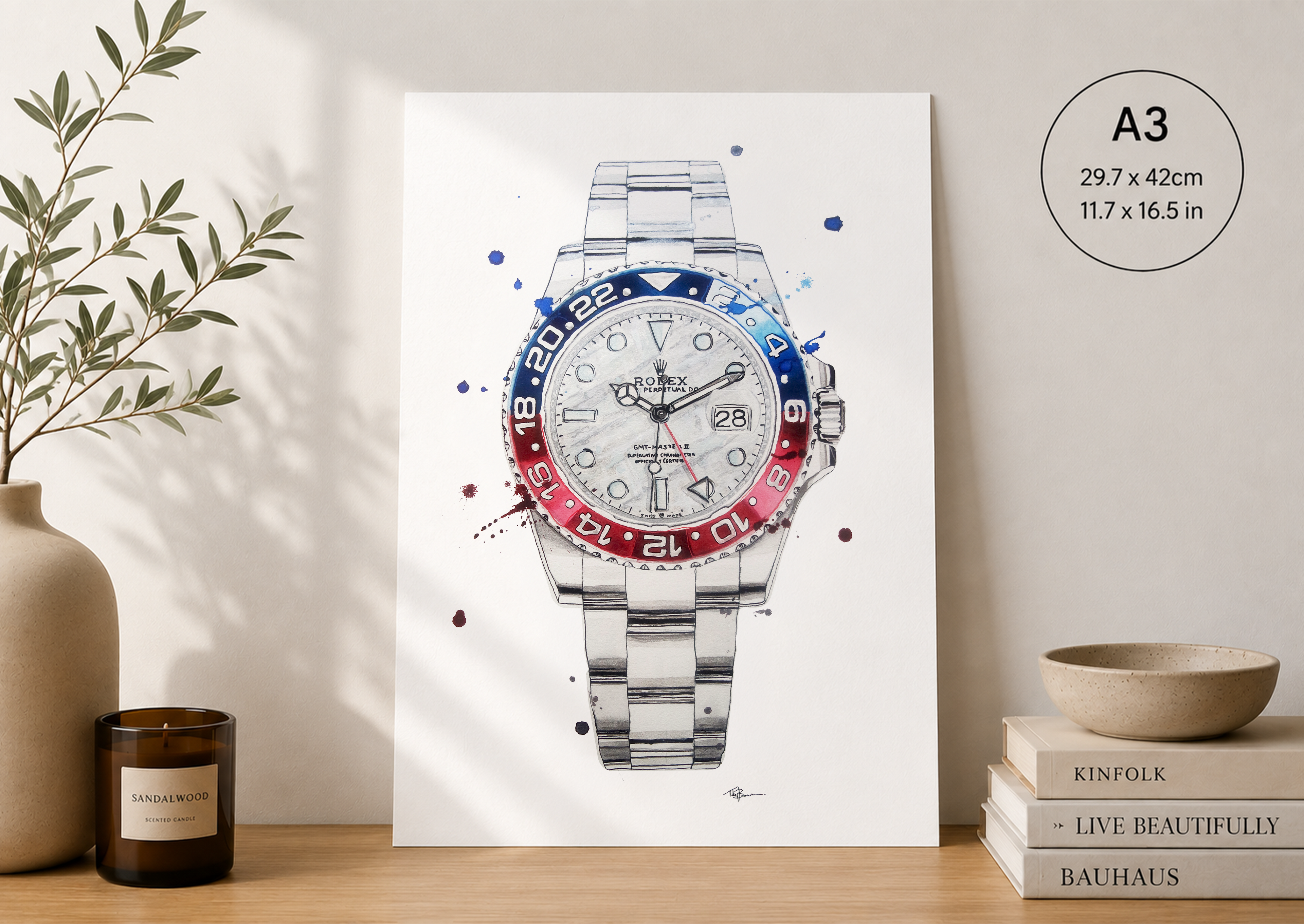 Rolex Meteorite GMT Mater II Print